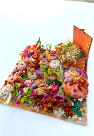 Under the Sea - Hand Embroidered Textural Display Workshop