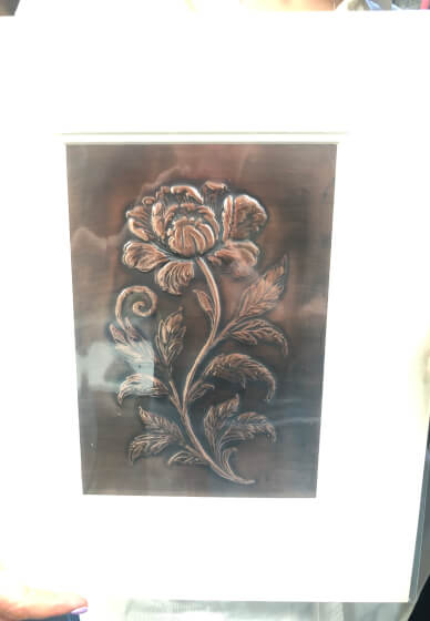 Unique Copper Repoussé Class - Learn Ancient Metalworking