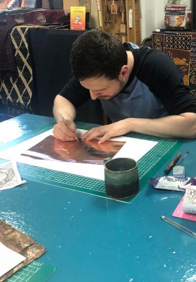 Unique Copper Repoussé Class - Learn Ancient Metalworking
