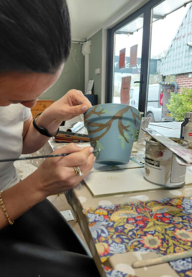 Upcycled Plant Pot Painting Experience