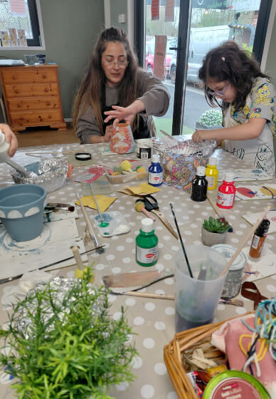 Upcycled Plant Pot Painting Experience