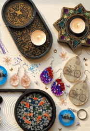 UV Resin Earrings Workshop