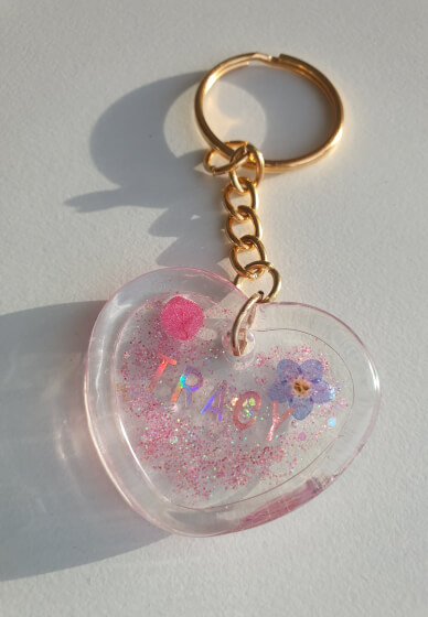 UV Resin Flower Keyrings Workshop for Beginners