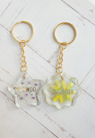 UV Resin Flower Keyrings Workshop for Beginners