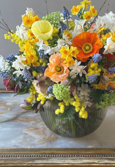 Vase Arrangement Class