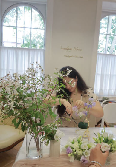 Vintage Bone China Teacup Floral Arranging Workshop