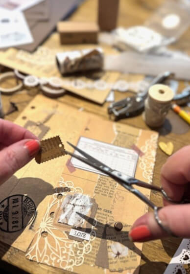 Vintage Ephemera Junk Journaling Workshop