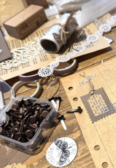 Vintage Ephemera Junk Journaling Workshop