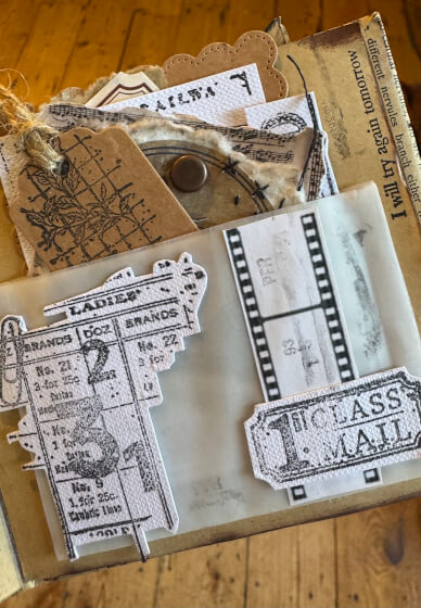 Vintage Ephemera Junk Journaling Workshop
