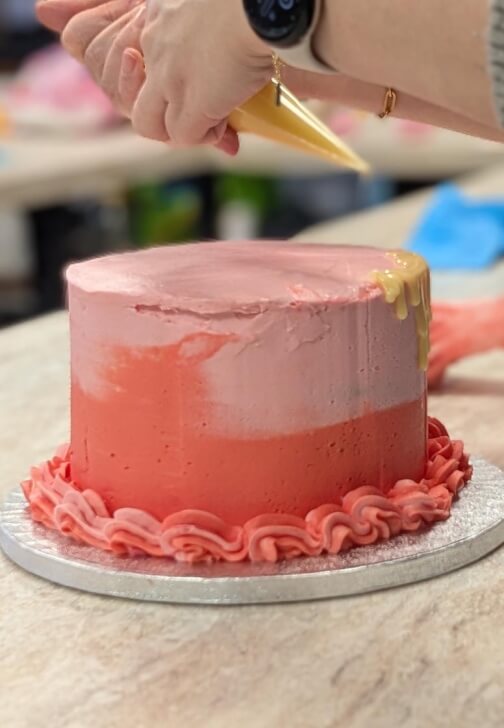 Vintage Heart Cake Decorating and Piping Class