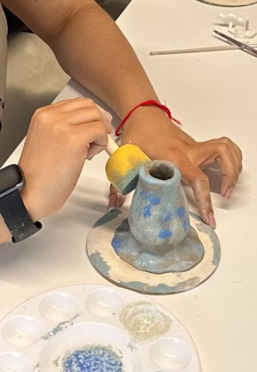 Viral Matcha Recipe and Ceramic Cutlery Holder Workshop