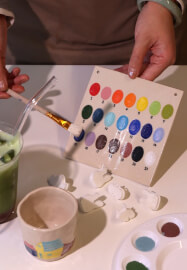 Viral Matcha Recipe and Ceramic Cutlery Holder Workshop