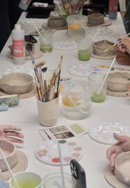 Viral Matcha Recipe and Ceramic Cutlery Holder Workshop