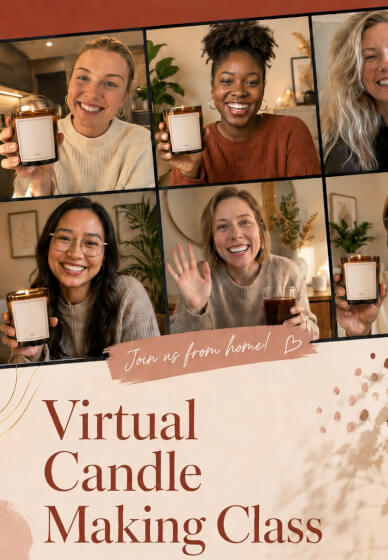 Virtual Candle Making Class