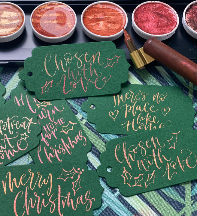 Warrington Christmas Calligraphy Workshop