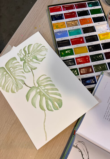 Watercolour Class - Beginner Friendly