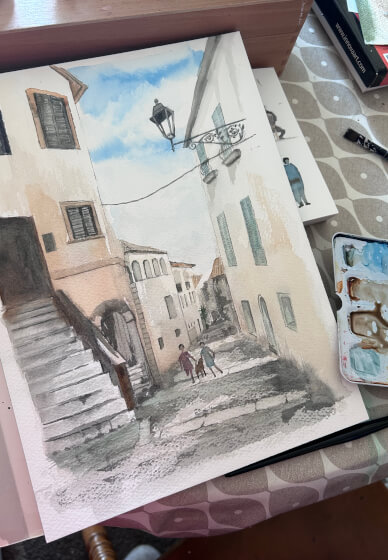 Watercolour Class - Paint a Landscape Workshop