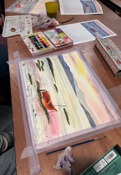 Watercolour Class - Paint a Landscape Workshop
