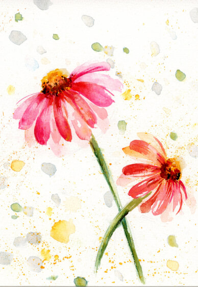 Watercolour Floral Art Class
