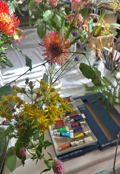 Watercolour Floral Painting Course