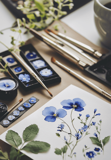 Watercolour Painting Class: in Bloom