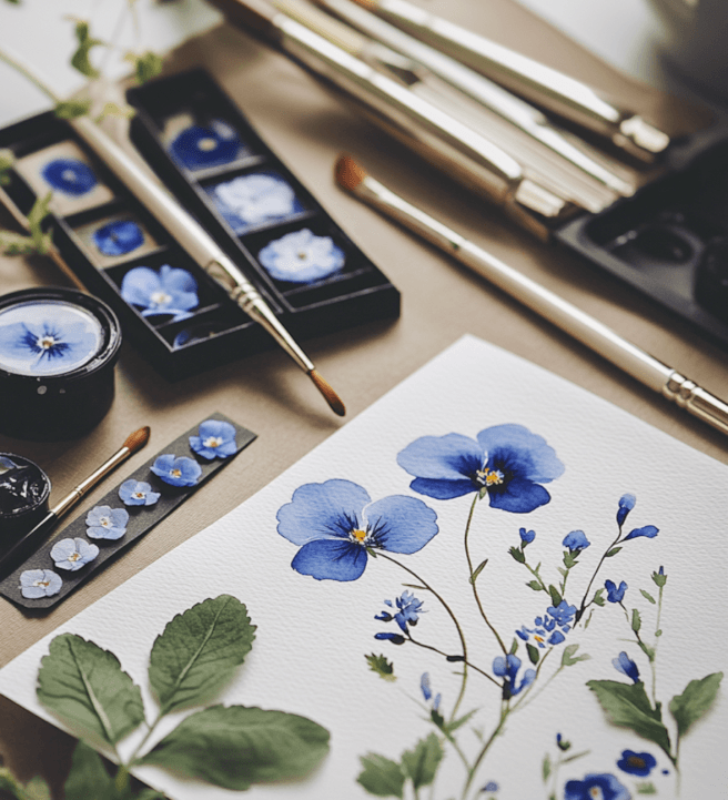 Watercolour Painting Class: in Bloom