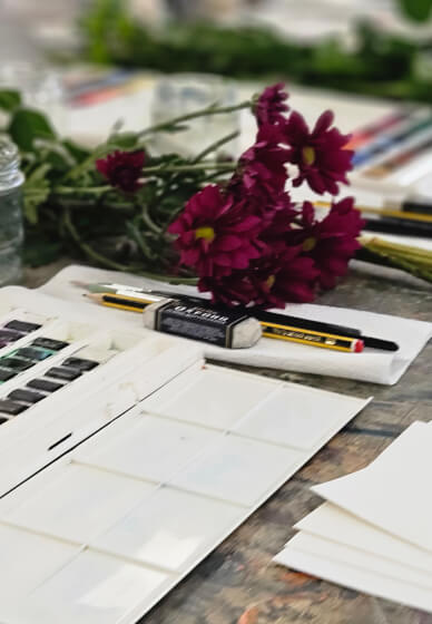 Watercolour Painting Class