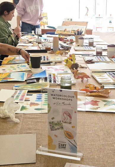 Watercolour Painting Class