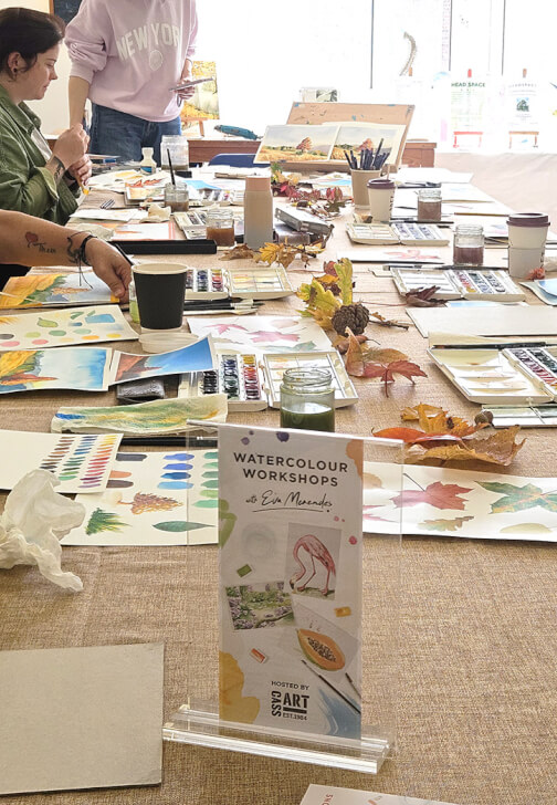 Watercolour Painting Class