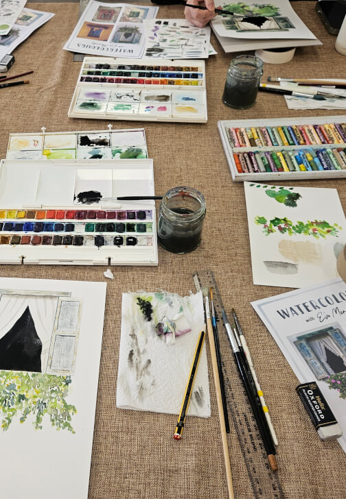 Watercolour Painting Class