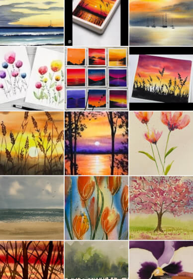 Watercolour Painting Course