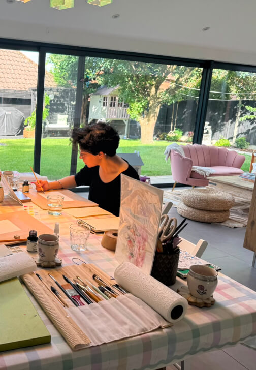 Watercolour Painting Workshop: Brush and Bites