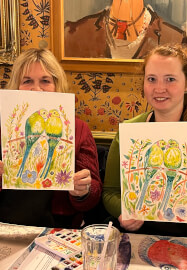 Watercolour Parakeet Painting Workshop