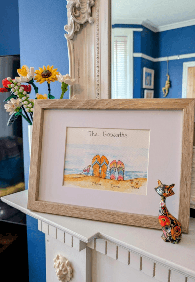 Watercolour Personalised Summer Art Class