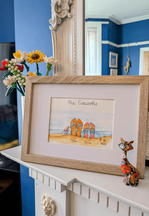Watercolour Personalised Summer Art Class