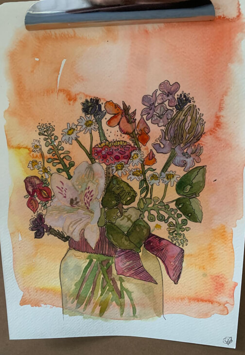 Watercolour Workshop: Blooms and Brushstrokes