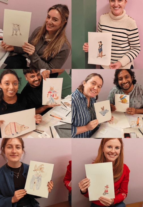 Watercolour Workshop: Paint a Whimsical Storybook Animal