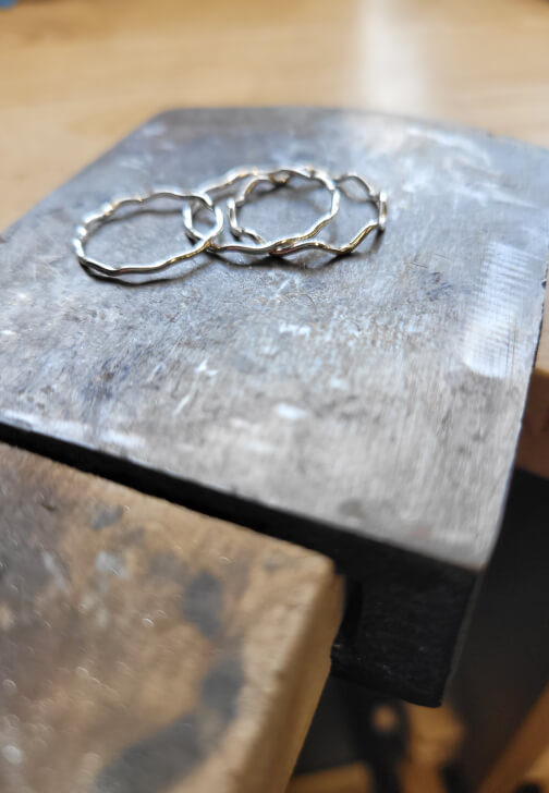 Wave Stacking Rings and Bangle Workshop