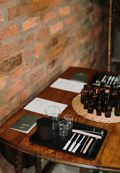 Wedding Candle Workshop: Create Your Own Scent