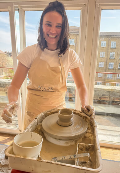 Wheel Throwing Pottery Class - BYOB and Pottery