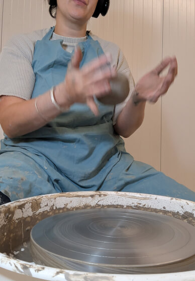 Wheel Throwing Pottery Course