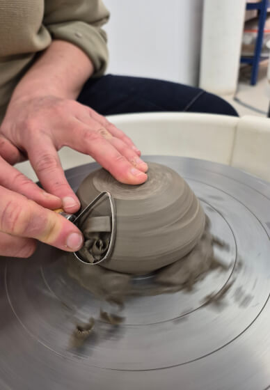 Wheel Throwing Pottery Course