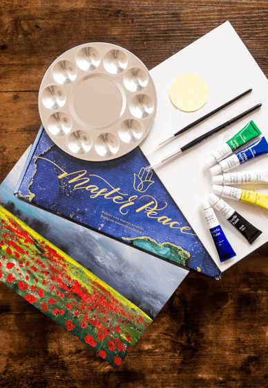 Wild at Heart Acrylics Painting Kit