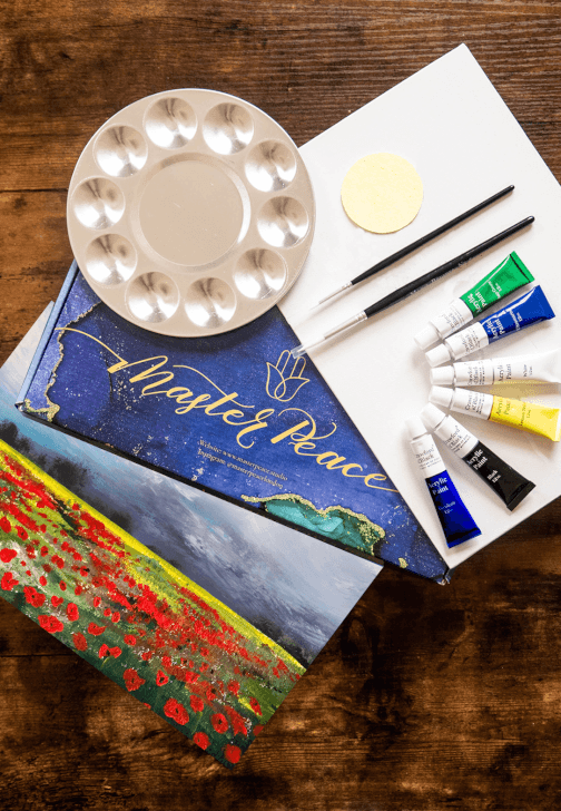 Wild at Heart Acrylics Painting Kit
