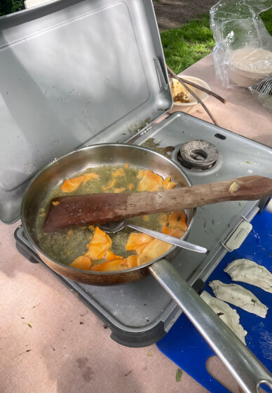 Wild Foraging Experience: Chinese Dumplings