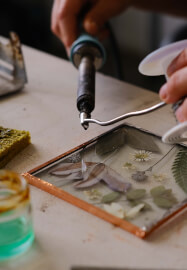 Wildflower and Copper Foiling Workshop