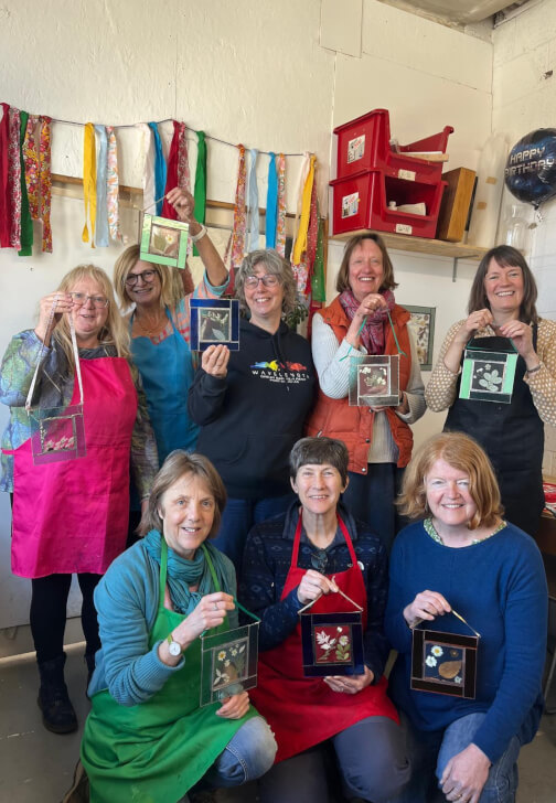 Wildflower and Stained Glass Workshop