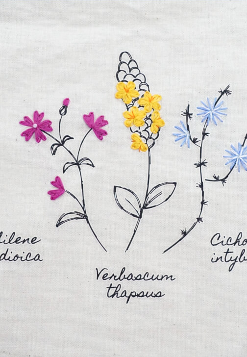 Wildflower Embroidery Experience