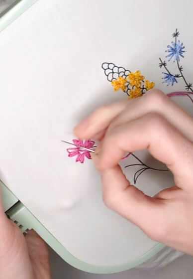 Wildflower Embroidery Experience