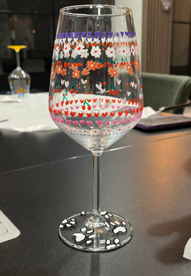 Wine Glass Painting Workshop
